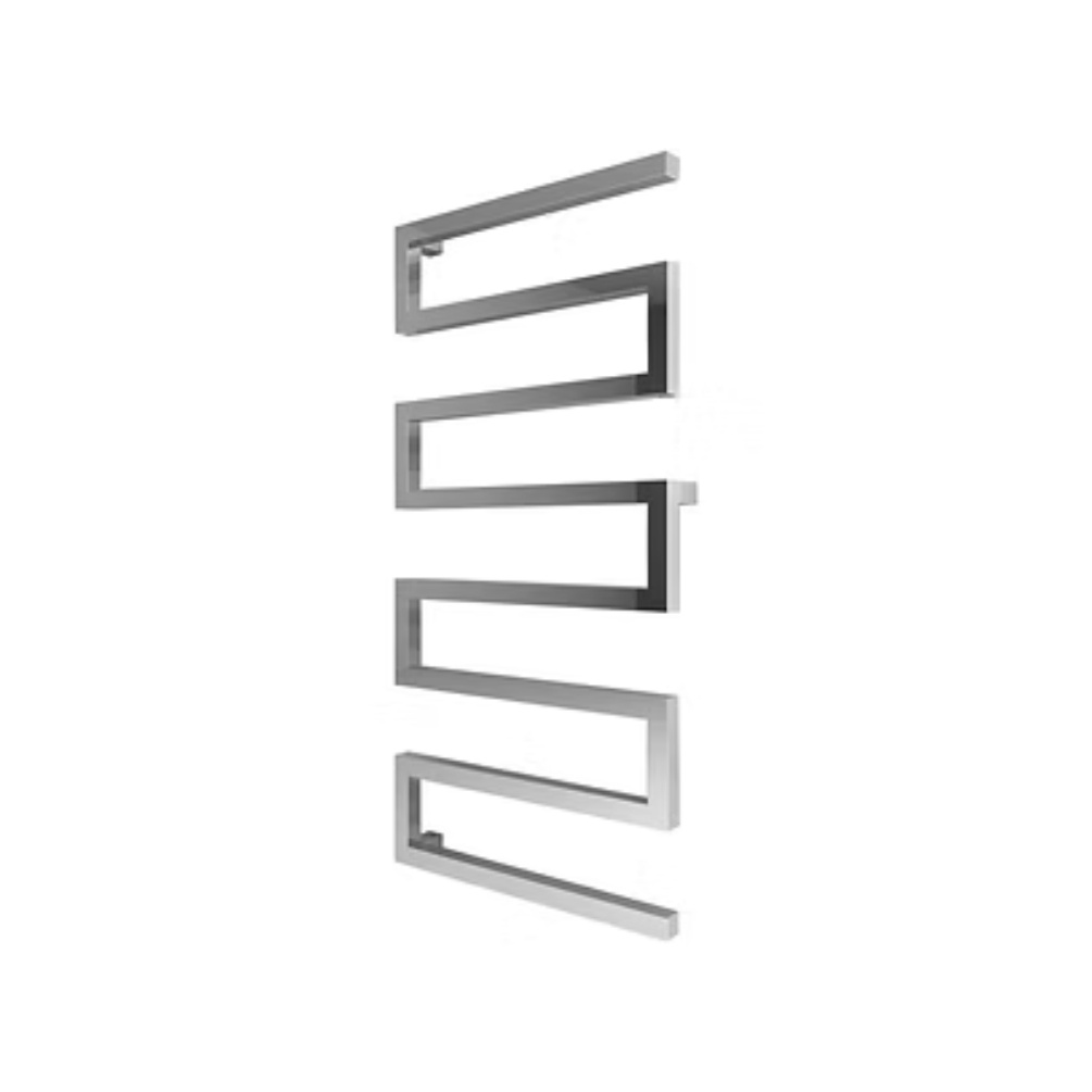 Product cut out image of the Radox Serpentine 1010mm x 500mm Stainless Steel Designer Towel Rail